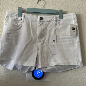 Kut from the Kloth white jeans 12
